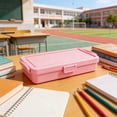 thumbnail image 5 of Pencil Box Macaron Color Sketch Pencil Case, Plastic Storage Box for Art Students, 5 of 5