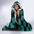 thumbnail image 3 of Kamado Tanjiro Haori Demon Slayer Couverture à Capuche Style Anime Ts04, 3 of 5