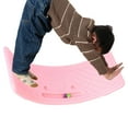 thumbnail image 6 of Wobble Board Toddle,kids Rocking Seesaw Balance Board,Curved Balance Board Balance Popping Board Workout Balance Training Equipment for Kids Boys Girls,Hold Up To 25Kg for Indoor Use(Pink), 6 of 7