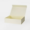 thumbnail image 3 of Geoto 17.32"×12.6"×4.72" A3 Shallow Size Luxury Rigid Foldable Magnetic Closure Collapsible Gift Packaging Boxes Wholesale(Ivory), 3 of 5