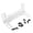 white, variant on yotijay CPU Bracket Motherboard Base Metal Cooling Bracket white