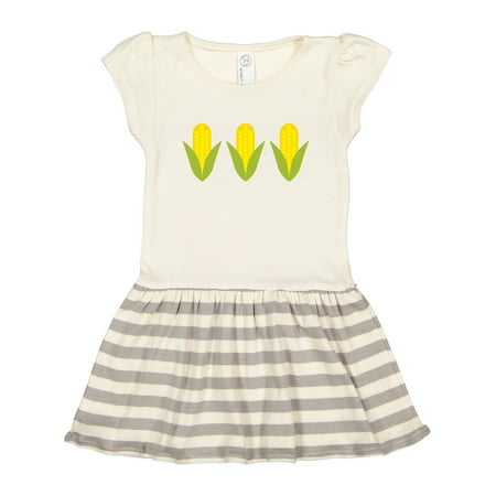 

Inktastic Corn Lover Gift Toddler Girl Dress