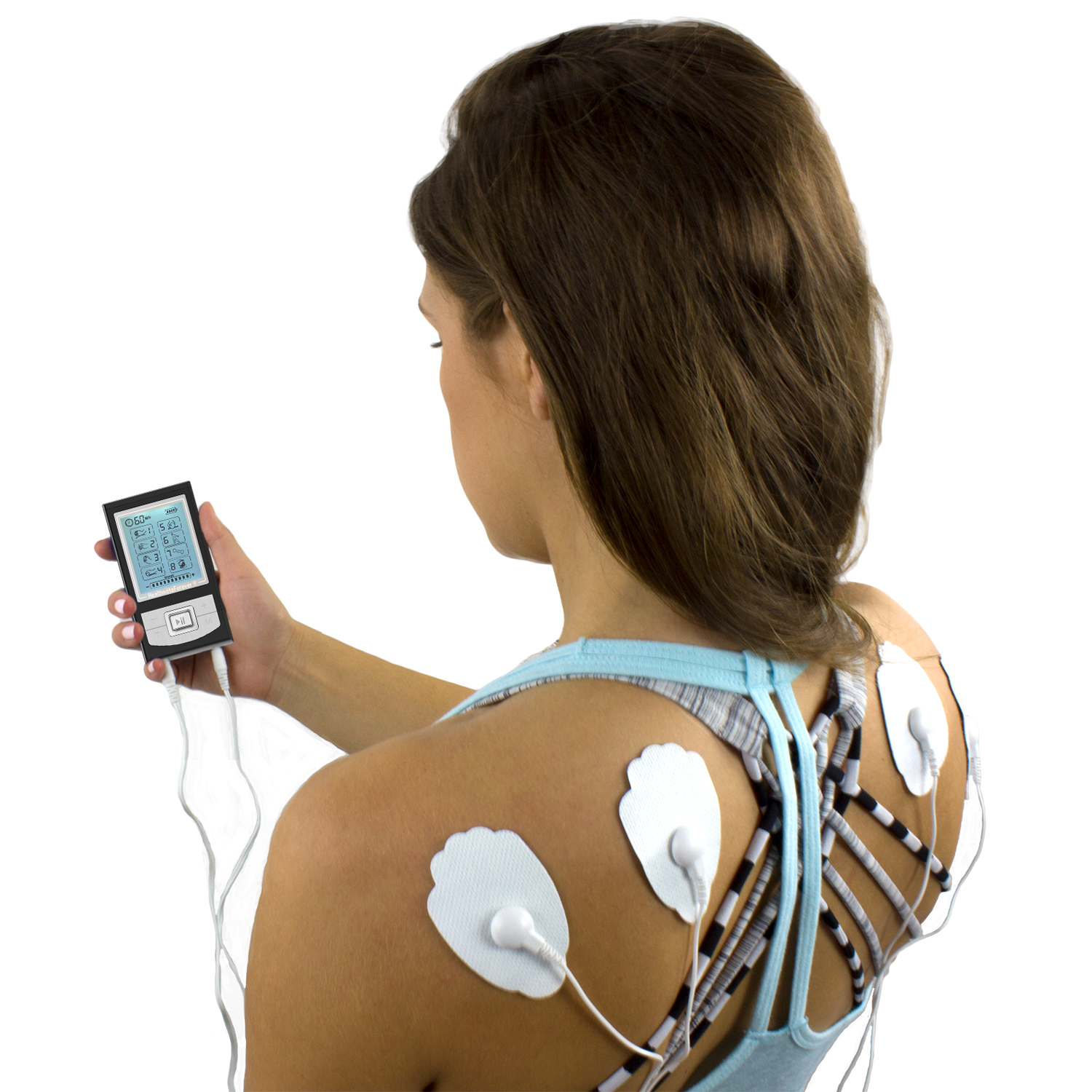 HealthmateForever NK8GL TENS Muscle Recovery & Pain Relief System (Black)
