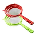 thumbnail image 4 of 3 Packs Fine Mesh Strainers Colander Sieve Sifters Reusable Coffee Filter with Long Handle Kitchen Tools for Kitchen Rice Juice Quinoa Food Flour Baking, 4 of 8
