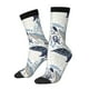 thumbnail image 1 of Balery Sea Animal Calcetas Largas con Estampado para Hombre y Mujer – Suaves y Transpirables, Talla Única (US 5-11), 1 of 6