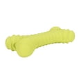 thumbnail image 4 of Dog Chew Toy Puppy Teething Bone Latex Teether Squeaky Comfortable Chewing for Pet Chewer Green, 4 of 8