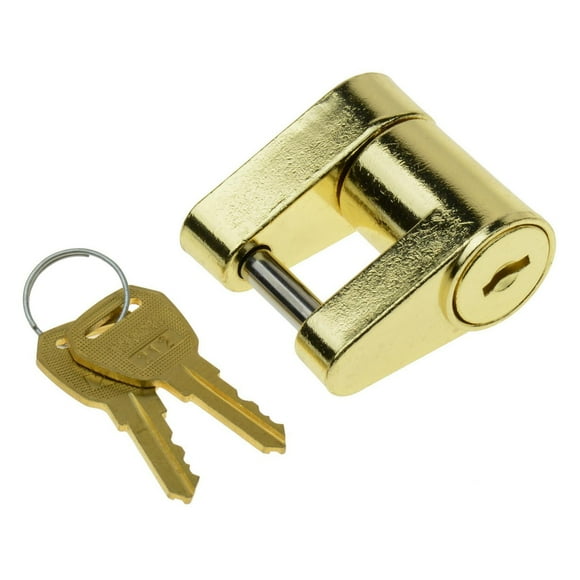 Blue Dog – serrure de coupleur d'attelage de remorque Marine, serrure de remorque pour bateau de remorquage, camping-car, camion, voiture, serrure de coupleur de remorque avec clés