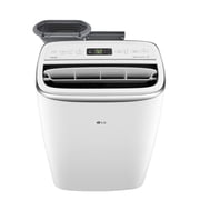 LG New 14,000 BTU 450 Sq Ft Smart Wi-Fi Enabled Dual Inverter Portable Air Conditioner, White