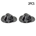 thumbnail image 1 of MYG 2pcs PVC Motor Mount Kayak Inflatable Boat Canoe Rubber Accessories Black, 1 of 8