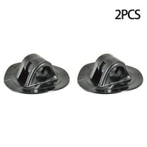 Cogfs 2 Pcs PVC Motor Mount for Kayak Inflatable Boat Canoe Rubber Accessories Black, for Water Sports