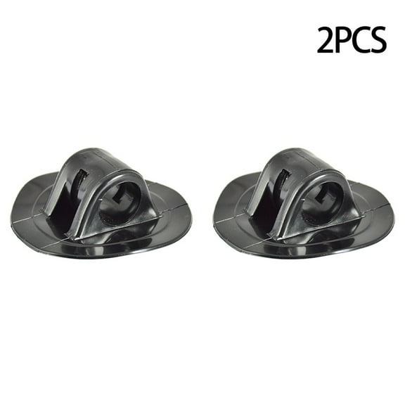 Cogfs 2 Pcs PVC Motor Mount for Kayak Inflatable Boat Canoe Rubber Accessories Black, for Water Sports