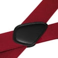 thumbnail image 3 of Buyless Fashion Bretelles pour Hommes - 48 Pouces Élastiques Ajustables Robustes 2 Pouces de Large - Dos en X, 3 of 7