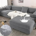 thumbnail image 1 of Waterproof Sofa Cover Non-Slip High Stretch 1 Piece Water Repellent Couch Slipcover with Elastic Straps, Washable Sofa Protector Four Seasons Universal, 1 of 5