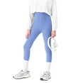 thumbnail image 2 of SILVERCELL 4-10T Little Girls Athletic Leggings, Girl Solid Color Stretch Tights Pants Leggings For Fitness Running Yoga Dance, 2 of 6