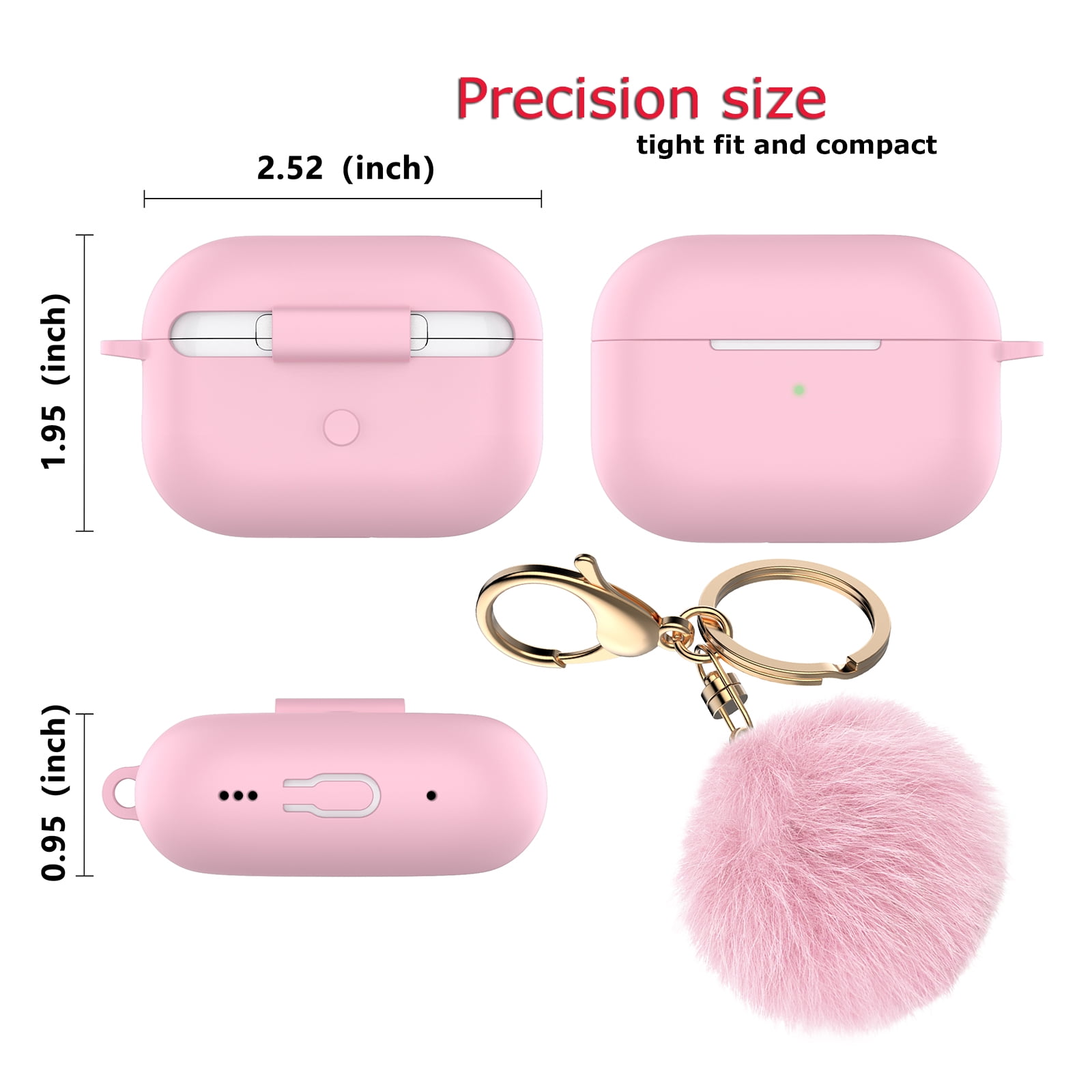DOG PAW * PROTECTIVE Case * For Airpod * Pro / PINK * Free Shipping