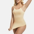 thumbnail image 5 of SRZYMJ Women's Tummy Control Camisole Seamless Shapewear Tank Top Cami Shaper, 5 of 8