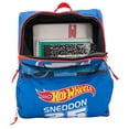 thumbnail image 5 of AI ACCESSORY INNOVATIONS Mochila para niños y niñas, bolsa de viaje escolar para niños pequeños, Hot Wheels, Mediano, Mochila de 14 pulgadas, 5 of 5