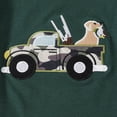 thumbnail image 5 of UngA Toddler Baby Boys Summer Clothes 3 6 12 18 24 Months 2T 3T 4T 5T Boys Outfits Letter Print Short Sleeve Tops Camouflage Shorts Outfits(Green,2-3 Years), 5 of 7