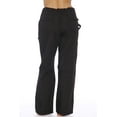 thumbnail image 2 of Just Love Women's Utility Scrub Pants / Scrubs (Black Utility, 3X), 2 of 2