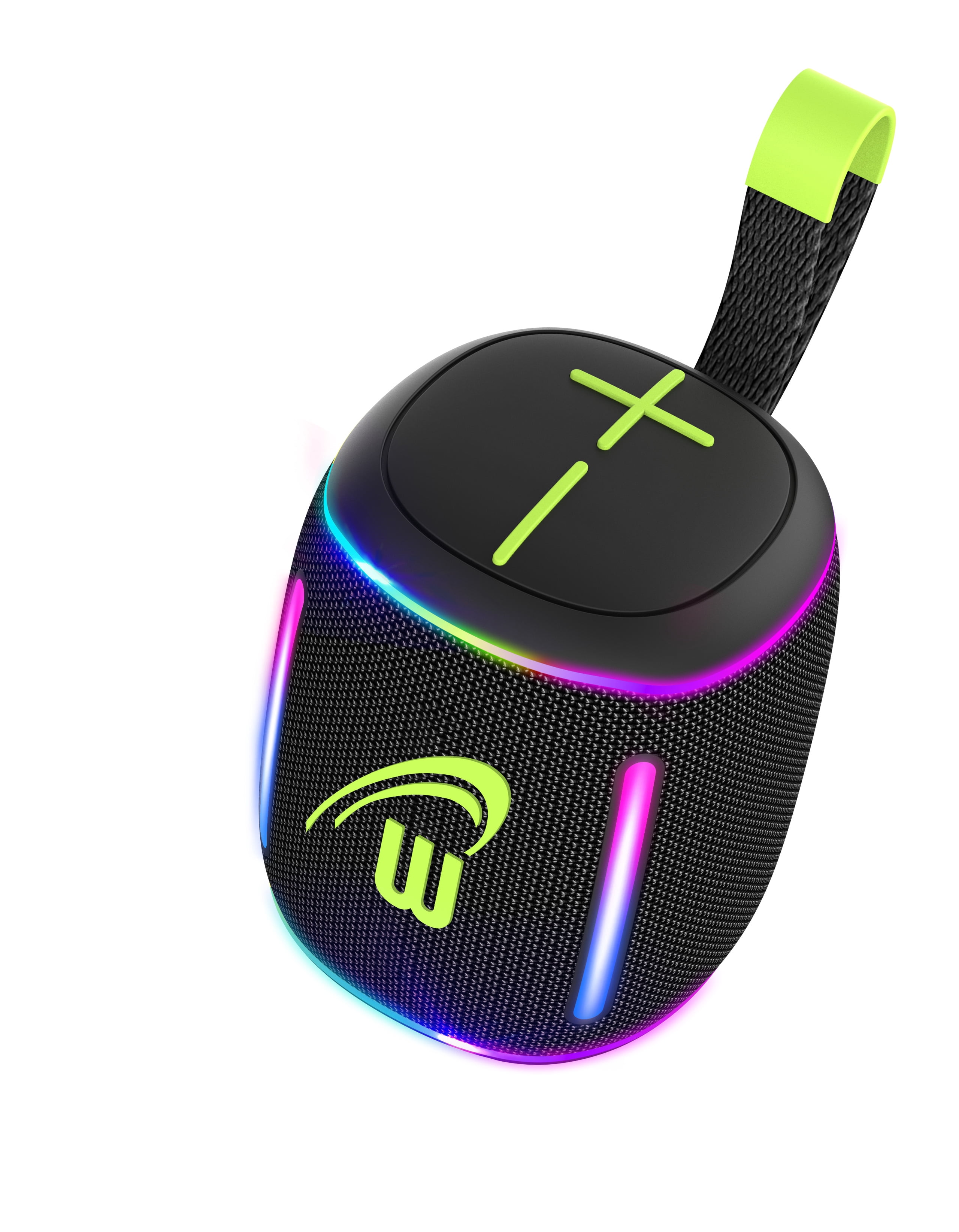 10W Waterproof IPX6 Mini Wireless Bluetooth Speaker with RGB Lights
