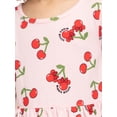thumbnail image 3 of Minnie Mouse Toddler Girl Allover Print Dress with Short Sleeves, Sizes 12M-5T, 3 of 8