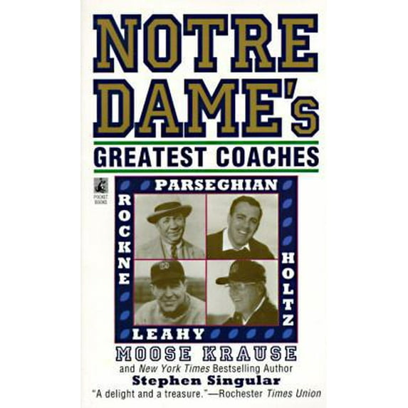 Pre-Owned Notre Dame's Greatest Coaches (Paperback)