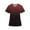 AA11-Red, variant on IYYVV Scrubs for Women - 2 Pocket V-Neck Scrub Top, Stretch Breathable Side Split Nurse Shirt, Easy Care Working Uniform Black 4XL
