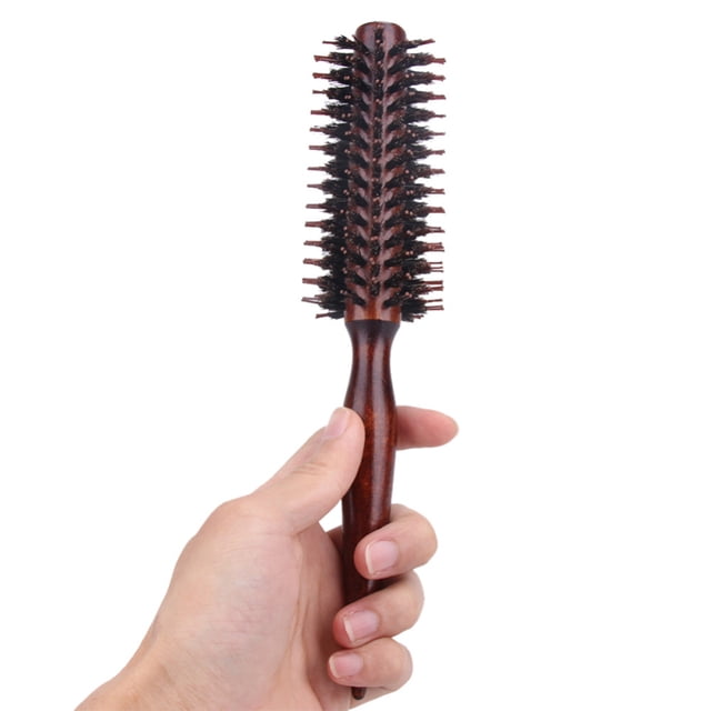 Fashion Hair Salon Styling Temperature Color Change Radial Round Hairdressing Barrel Curler Brushes Comb Professional