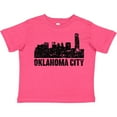thumbnail image 3 of Inktastic Oklahoma City Skyline Grunge Boys or Girls Toddler T-Shirt, 3 of 5