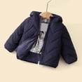 thumbnail image 7 of Uobin Girls -Lined Hooded Parka Jacket, Mid-Length Winter Coat with Zip Pockets for Kids Outdoor, 7 of 7