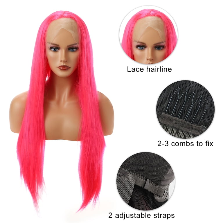 Unique Bargains Lace Front Wigs for Women 24 display picture 1