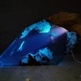 thumbnail image 5 of FitBest Resin Wood Lamp Diver Lamp,Diver And Humpback Whale Led Lights, 5 of 8