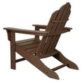 thumbnail image 3 of Hanover All-Weather Contoured Adirondack Chair - Mahogany, 3 of 5
