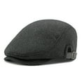 thumbnail image 2 of iHPH7 Newsboy Cap for Men Flat Cap Scally Cap for Men Cabbie Hats for Men Casual Hats for Men, Gray 2 One Size, 2 of 4