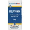 Superior Source Melatonin 3 mg, Quick Dissolve Tablets, 60 Count
