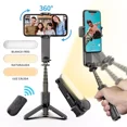 thumbnail image 1 of Stabilisateur Gimbal avec Télécommande Lumière Led pour Cellulaire, 1 of 4