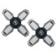 thumbnail image 1 of Bombilla LED Irfora 2PCS AC110-130V 80W Sensor de movimiento LEDs Luz de garaje Luces de techo plegables deformables con 4 paneles ajustables E26 Base Socket Holder 6500k Luz blanca par Irfora Bombilla LED, 1 of 5
