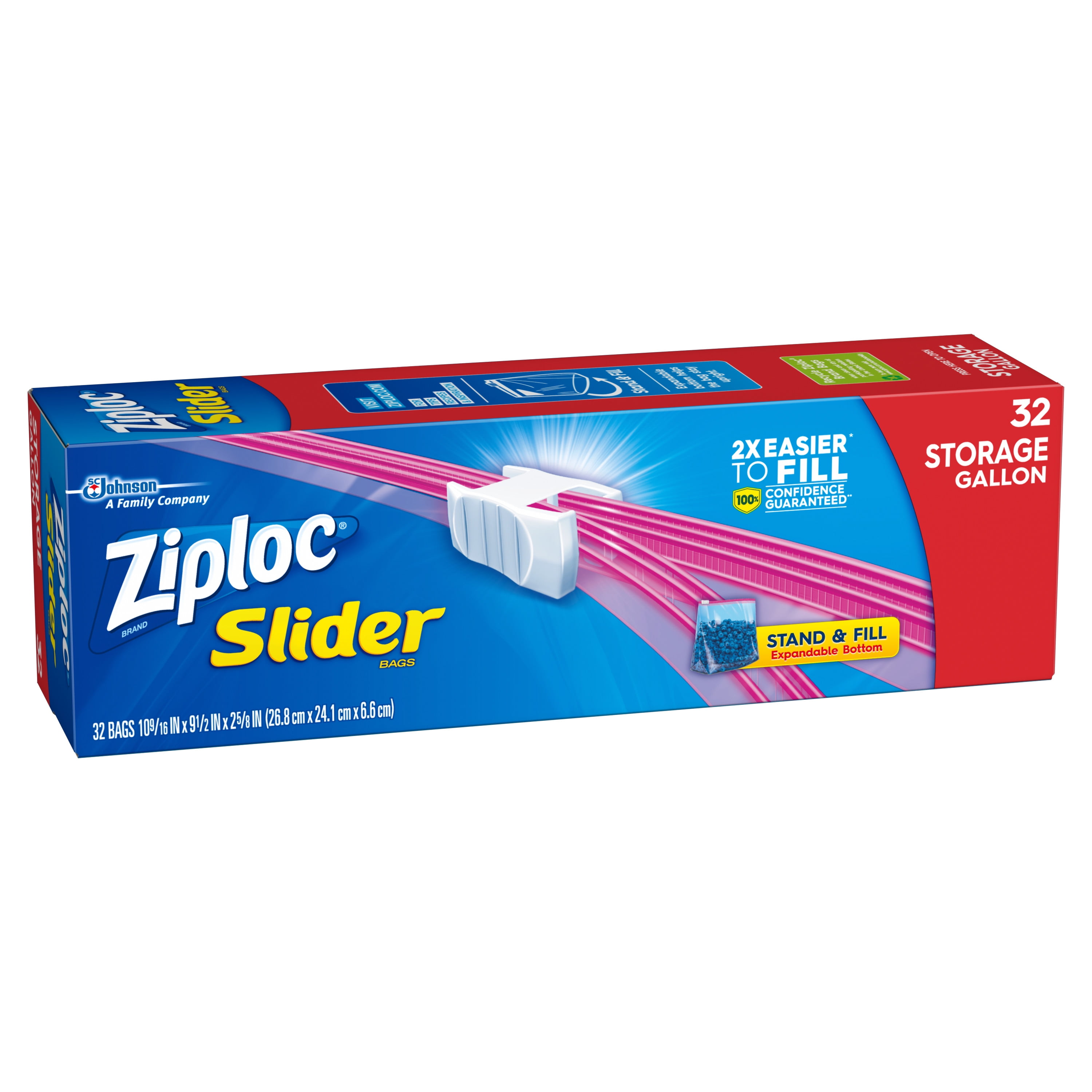 ziploc slider bags