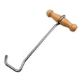 thumbnail image 2 of Extractor de gancho para con mango de madera, práctico gancho para zapatos, herramienta práctica para de vaquero de fácil agarre., 2 of 8