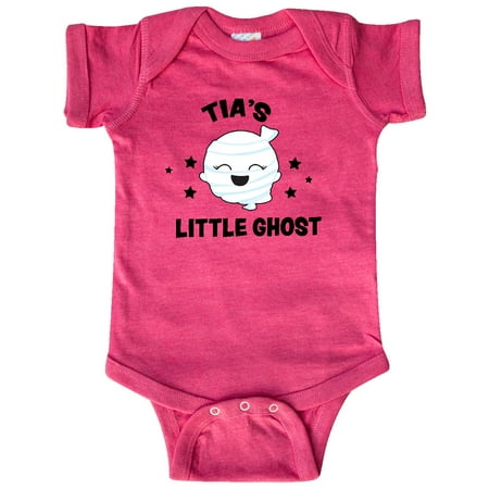 

Inktastic Cute Tia s Little Ghost with Stars Gift Baby Girl Bodysuit