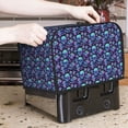 thumbnail image 7 of Lsque Blue Flower Skull Print 2 Slice Toaster Cover , Kitchen Appliance Dustproof Protector , Toaster Protector Dustproof Kitchen Appliance Cover, 7 of 7