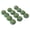 Green, variant on Artificial Pumpkins Set, 12 Pcs Assorted Small Pumpkins Realistic Fall Decorative Pumpkins for Halloween Thanksgiving Home Kitchen Table Garden Outdoor DIY Crafts, Orange