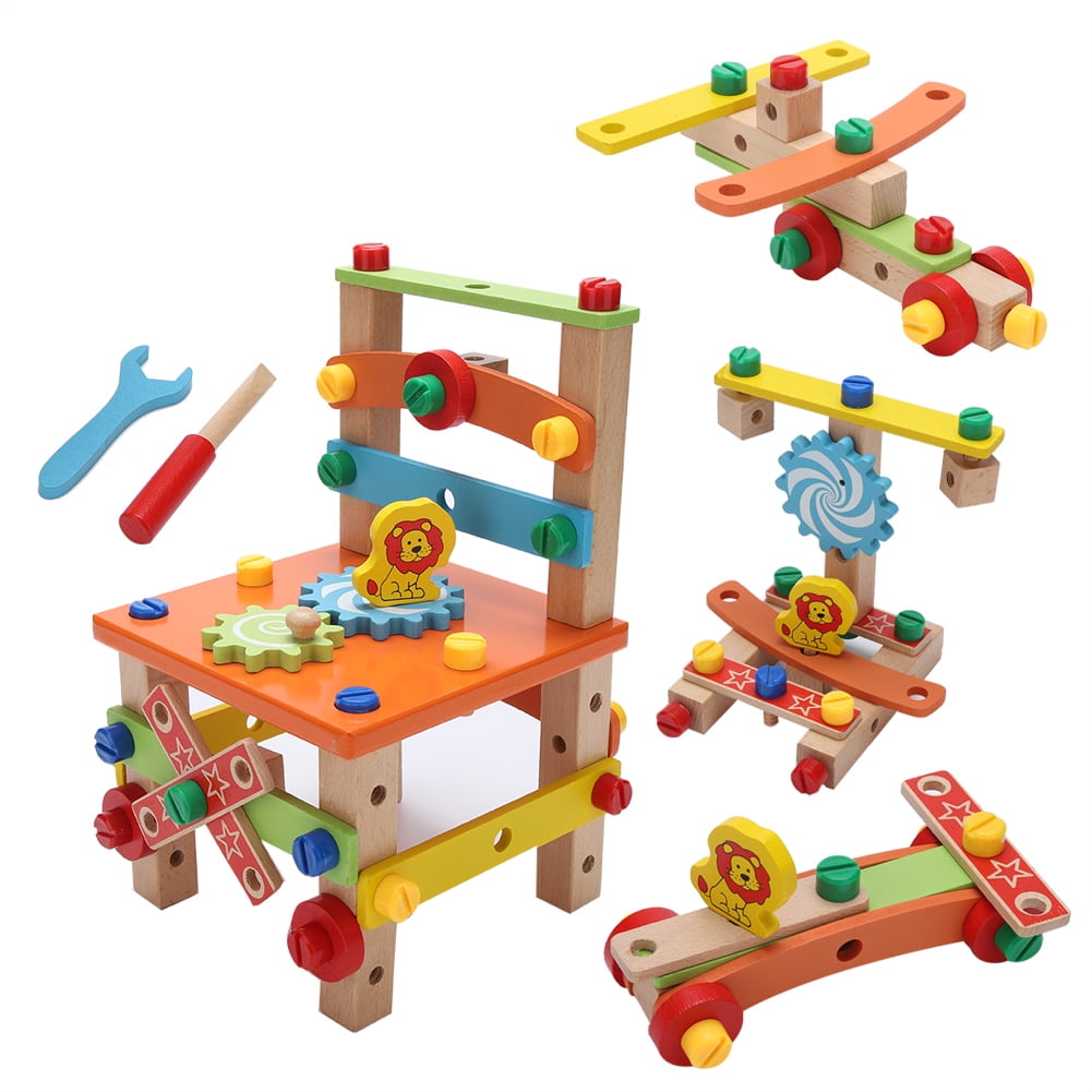 Chair Toy Assembling Chair Toy Wooden Chair Toy Kid Chair Toy Child