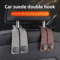 thumbnail image 3 of Rechale Car Seat Back Storage Hook, PursHolder for Car, Car Seat Hooks for Purses and Bags, Car Seat Hooks for Headrest (2 Pack), 3 of 9