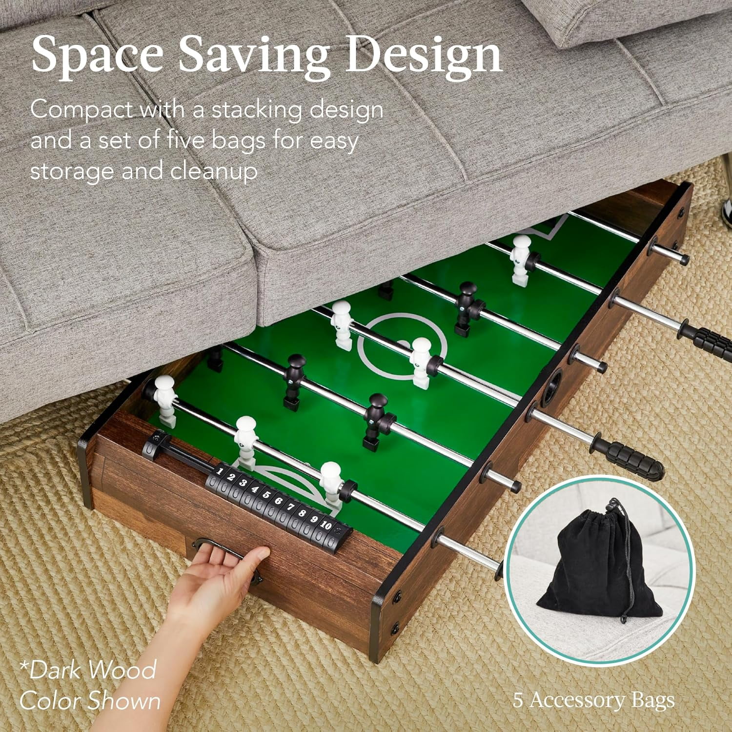 WLTER Multi-Game Table Series – Interactive 4-in-1 and 11-in-1 Game Tables for Kids with Foosball, Air Hockey, Billiards, Ping Pong & More | Childrens, for Home, Play Room, Rec Room