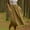 Khaki, variant on TMOYZQ Women's Girls Elastic Waist Long Skirts Flowy Bohemian Casual Maxi Skirt Loose Summer Beach Holiday Long Skirts with Pockets