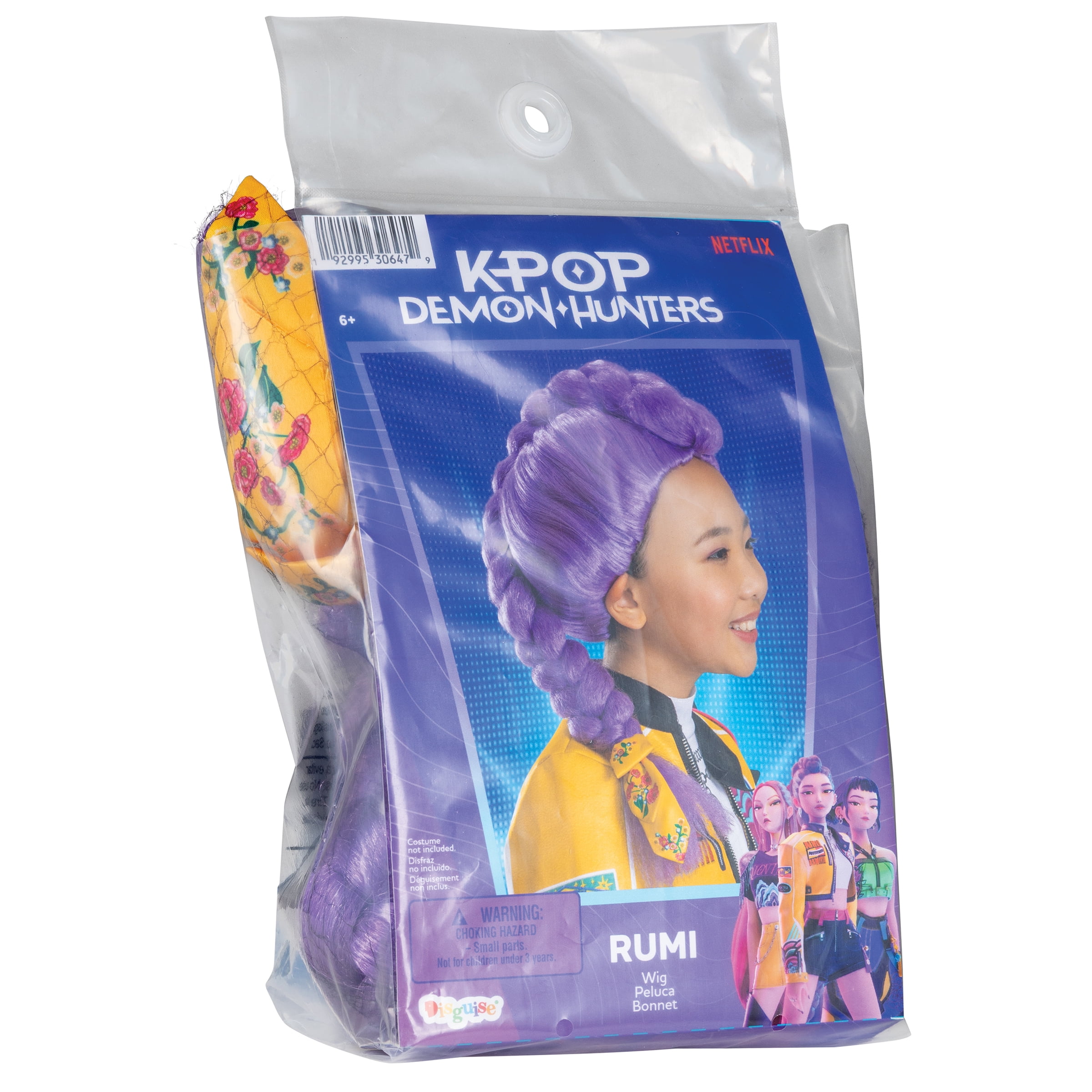 Netflix K-Pop Demon Hunters Rumi Halloween Costume Wig for Children, by Disguise