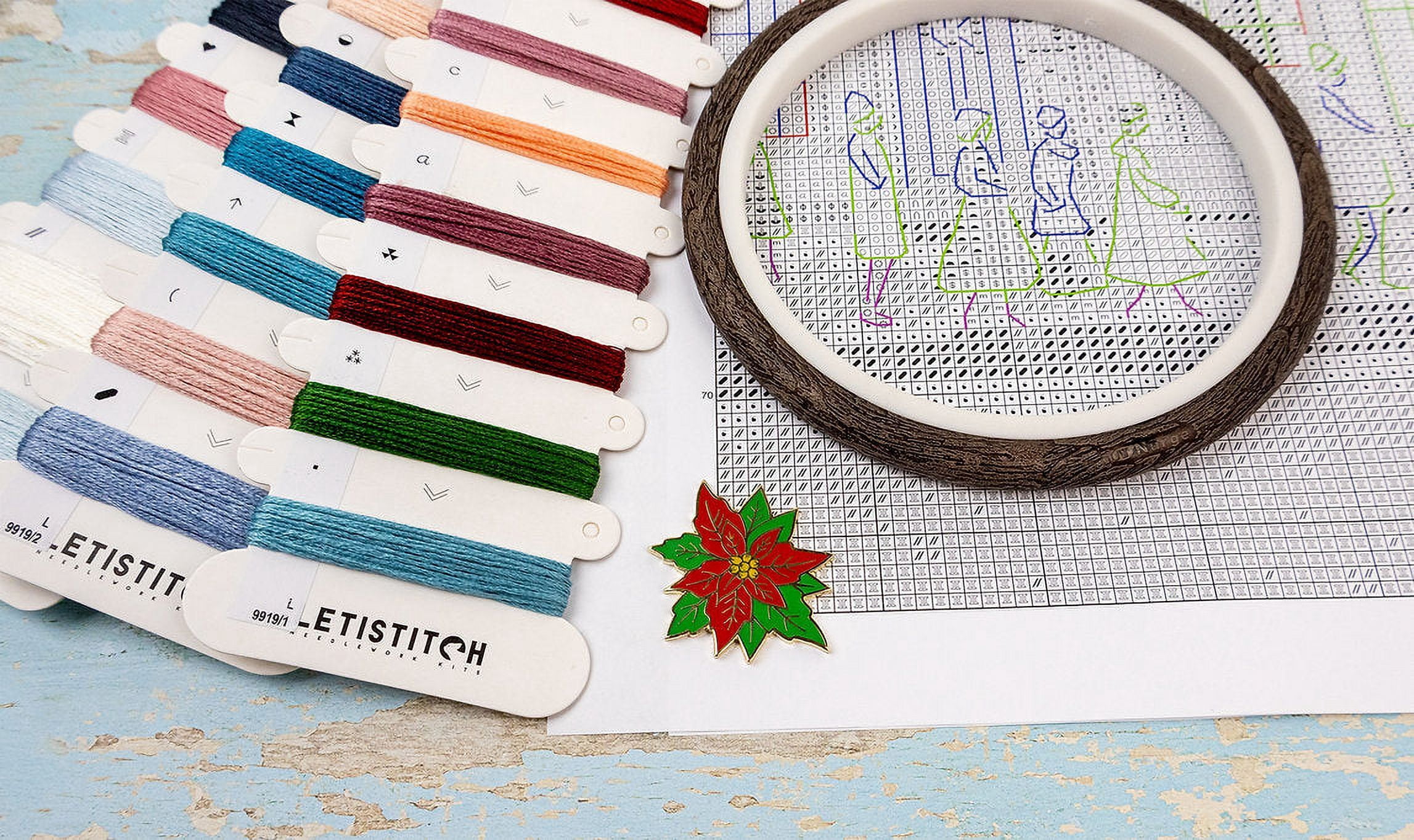 London Snowfall L9919 Counted Cross Stitch Kit