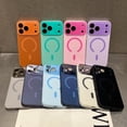 thumbnail image 2 of Funda Caseative para iPhone 15 Pro Max con Lente de Cámara Magnético Morada, 2 of 6