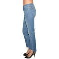 thumbnail image 2 of Joe's Jeans High Rise Straight Ankle Raw Hem Denim Pants, Nessa (25), 2 of 4